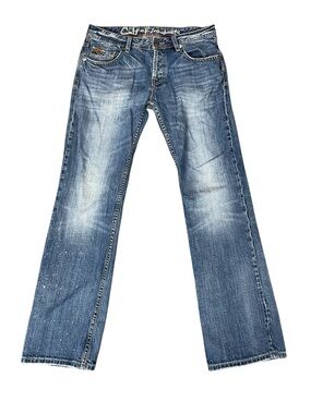 Cult Of Individuality Hagen Straight Leg Jeans 33 X 32 Mens
